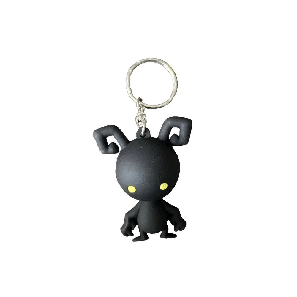 Kingdom Hearts Shadow Heartless Keychain Figure Disney Square Enix Keyring NWOT